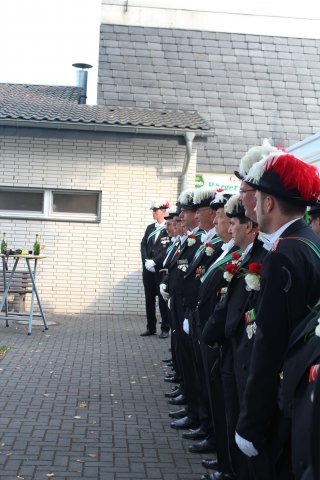 Emfang H.G. Egerlandt und Vereidigung S. Loskamp