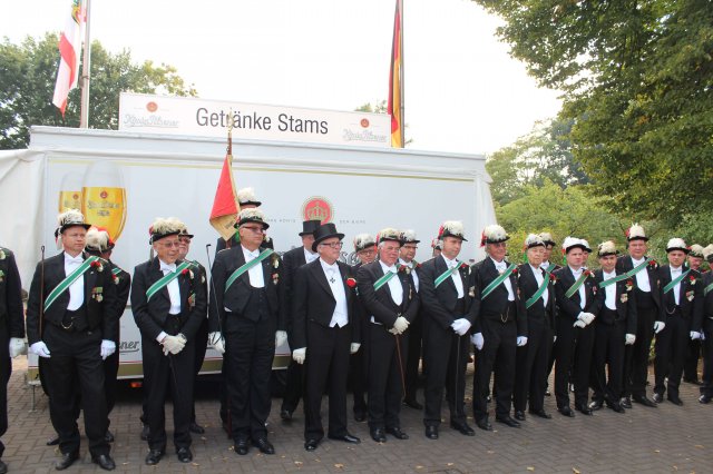 Emfang H.G. Egerlandt und Vereidigung S. Loskamp