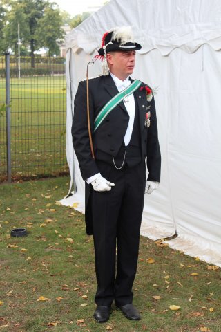 Emfang H.G. Egerlandt und Vereidigung S. Loskamp